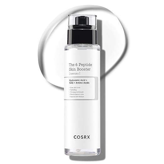 COSRX 6X Peptide Collagen Booster Toner Serum 150mL/5.07 Fl.Oz, Hauterneuerndes Booster-Serum, Niacinamid & Hyaluronsäure für alle Hauttypen, Korean Skincare, Parabenfrei